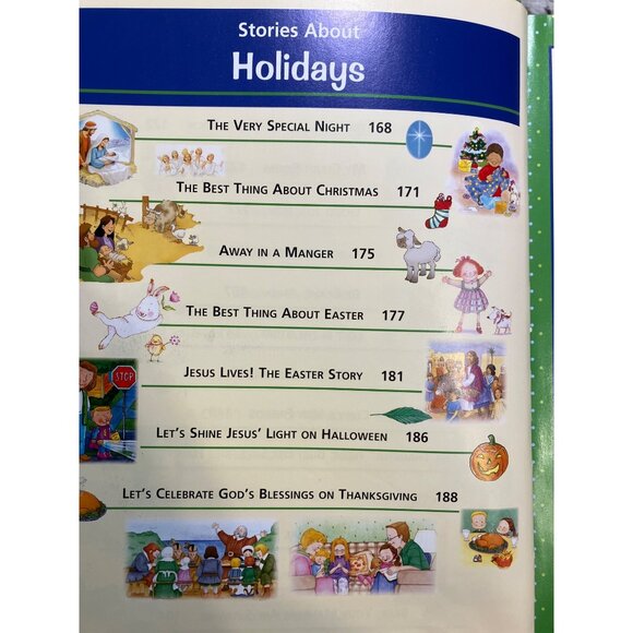 The Happy Day Books Family Treasury 50 Popular Religious Stories - Picture 13 of 16